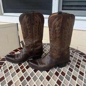 Authentic Lucchese Leather Women's Cowboy Boots